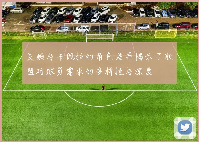 艾顿与卡佩拉的角色差异揭示了联盟对球员需求的多样性与深度